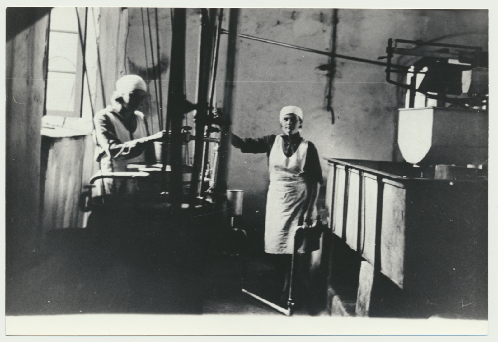 fotokoopia, Viljandi Piimaühingu meierei, vastuvõturuum, 1931