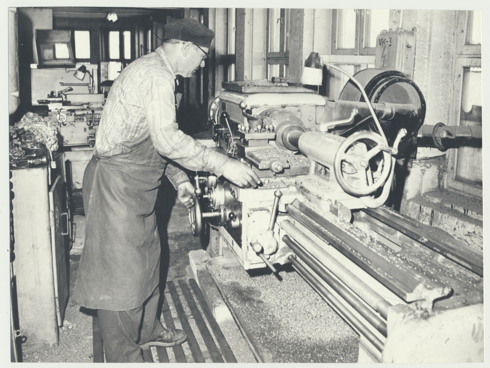 foto, Talleksi Viljandi tsehh, sisevaade, 1983