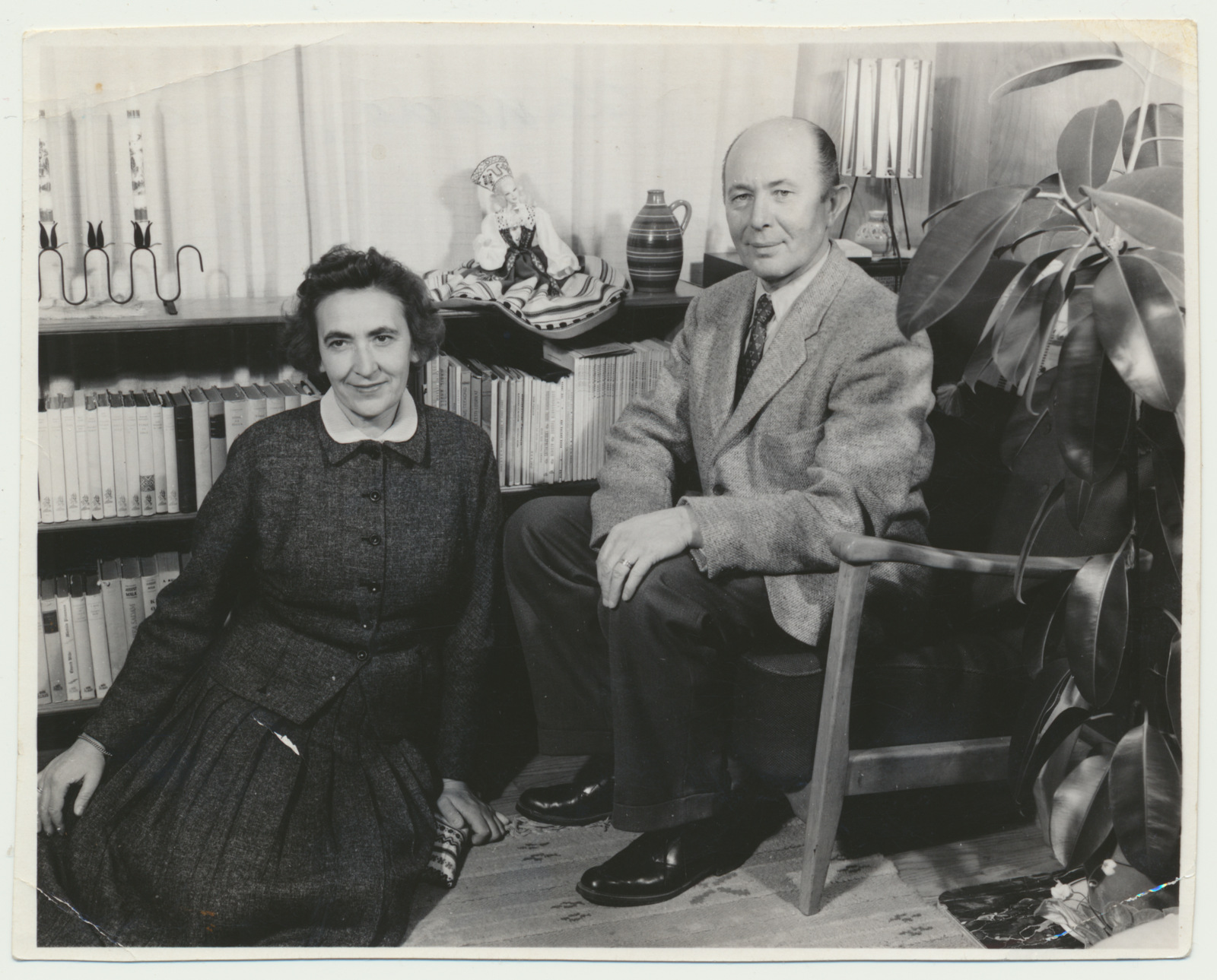 foto, Salme ja Arthur Ekbaum, 1959, Toronto