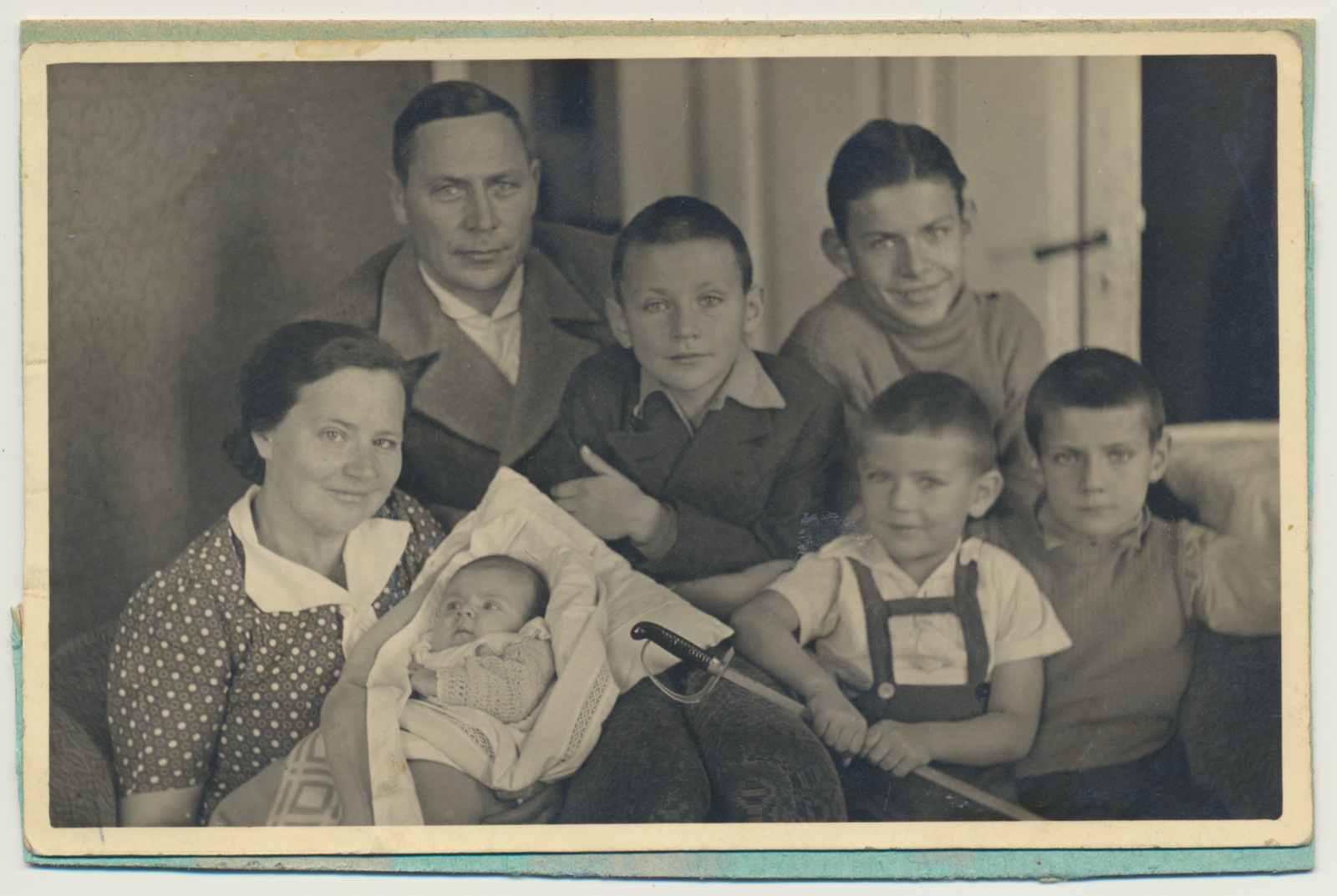 foto, Johannes Aleksander Vellerind perega, u 1940