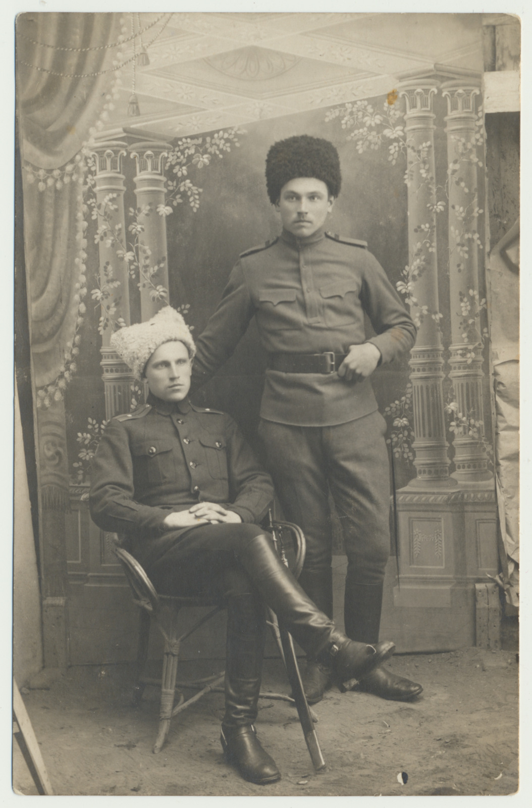 foto, Hans ja Johannes Aleksander Raud, vennad, u 1916