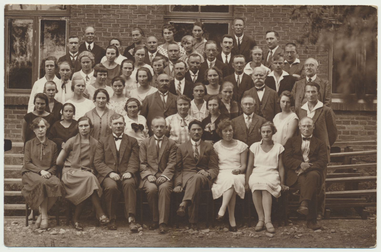 fotokoopia, Viljandimaa kooliõpetajad, u 1930