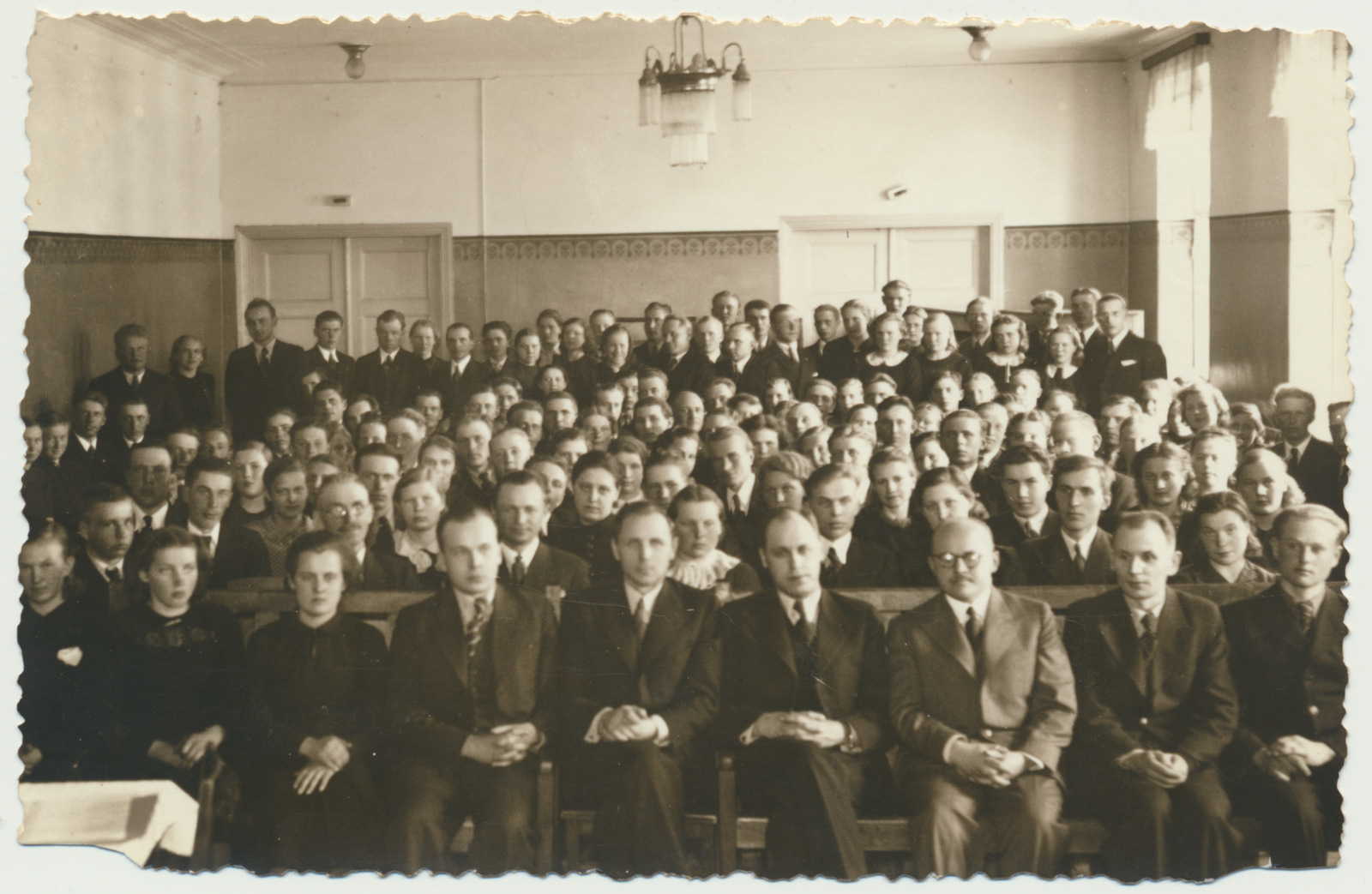 foto, maanoorte kursus, 1940, Viljandi, foto A. Järvekülg