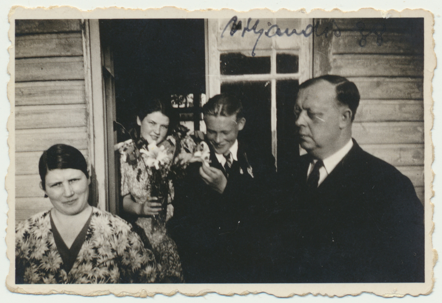 foto, Viljandi, advokaat Hans Ester, perega, 1938
