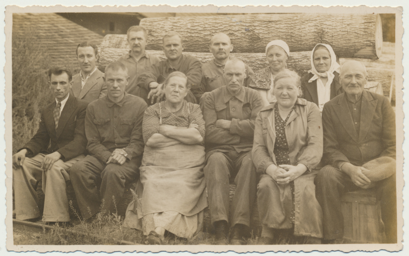 foto, Viljandi Tikuvabriku parimad töölised, 1940