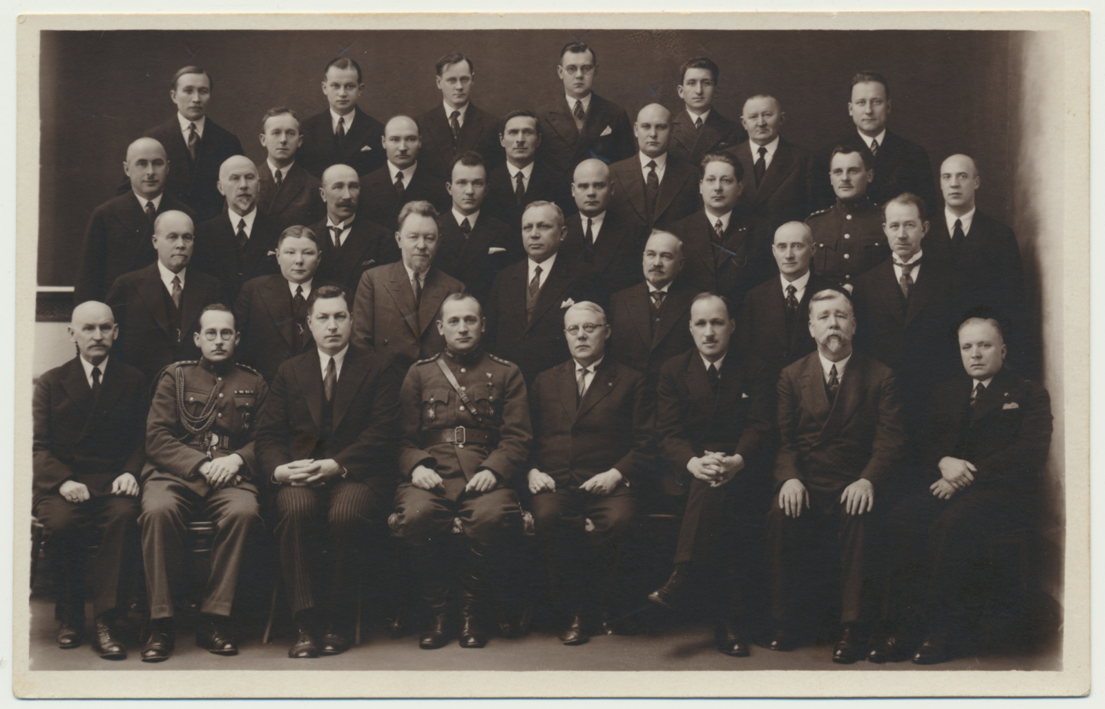 foto, Viljandi volikogu? liikmed jt, u 1934