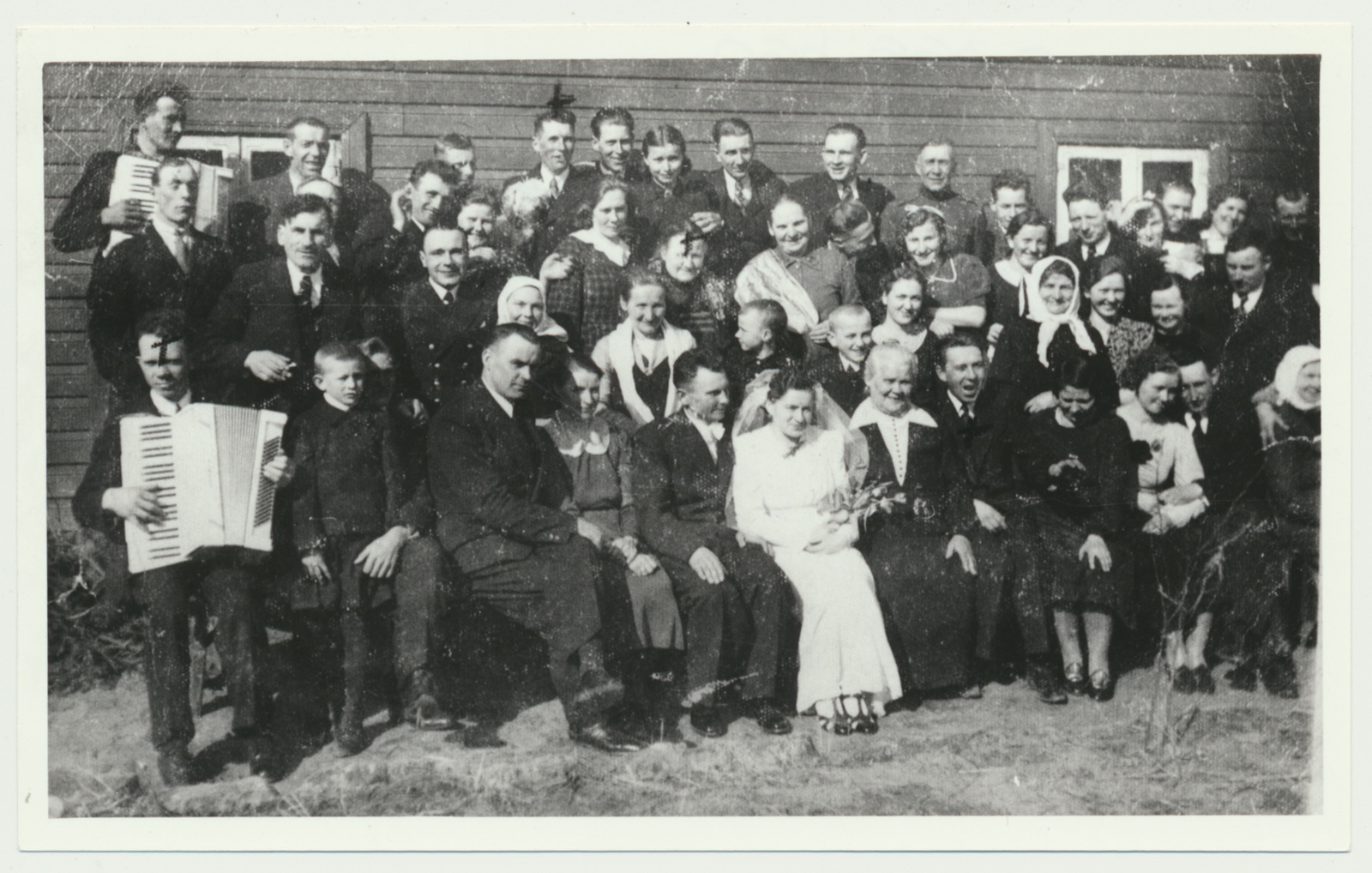 fotokoopia, Viljandimaa, Paistu, pulmalised, u 1938