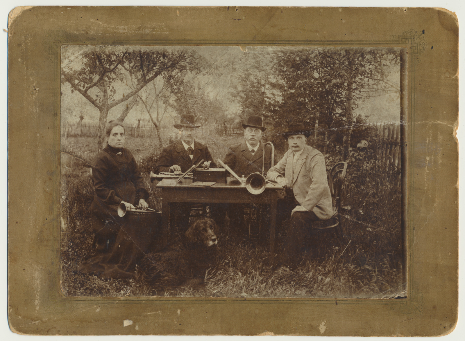 foto, Viljandimaa, Tarvastu, Saarevalla kvartett, 1904