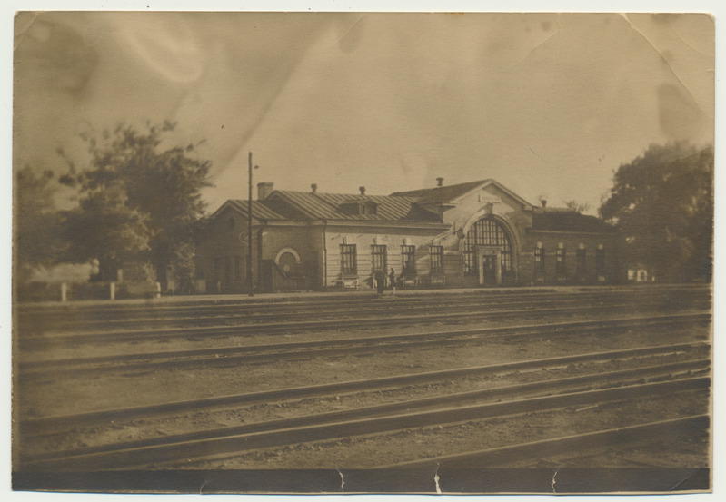 foto, Viljandi, raudteejaam, u 1955