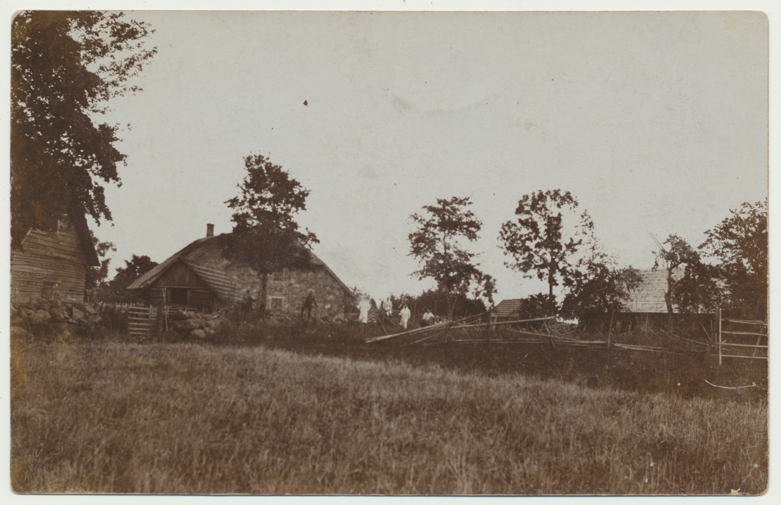 foto, Viljandimaa, Kõpu vald, Allika talu, u 1920