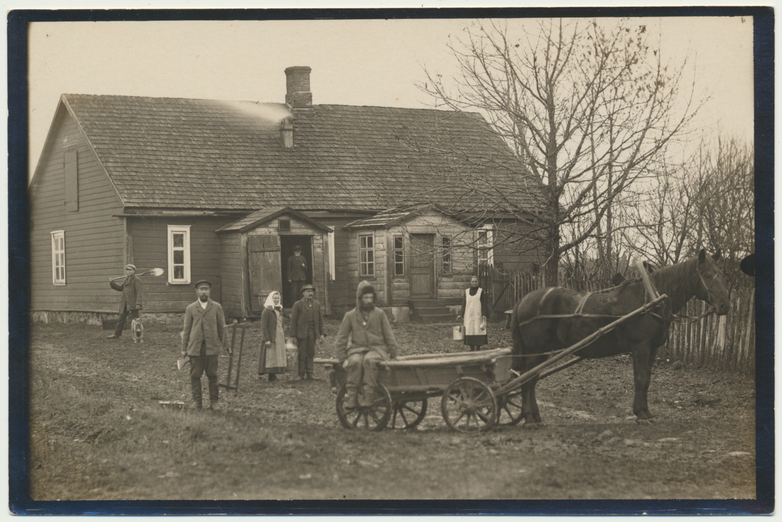 foto, Viljandimaa, Metsla küla, Kumpsu talu, elumaja, 1926