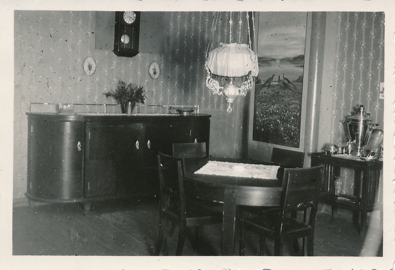 foto, Adavere metsaülema elutuba, 1939