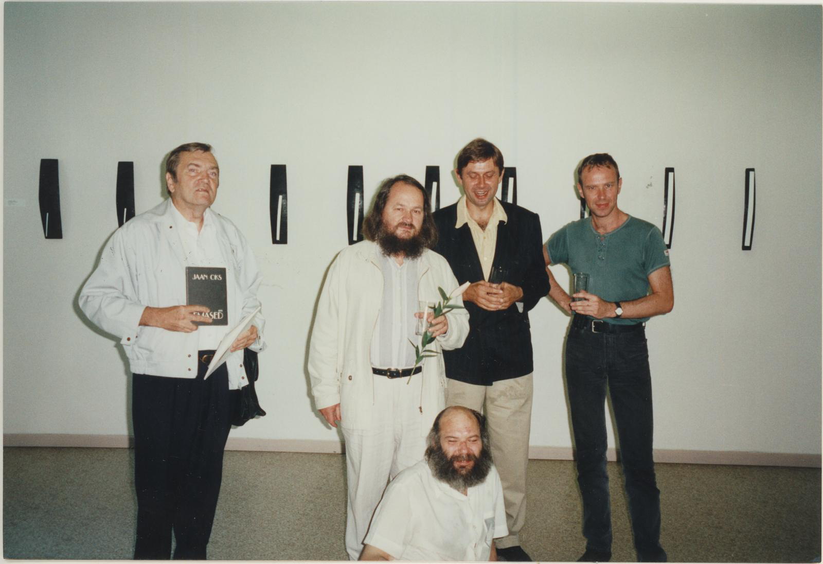 L. Lapini näituse avamine 13.08.1997.a.