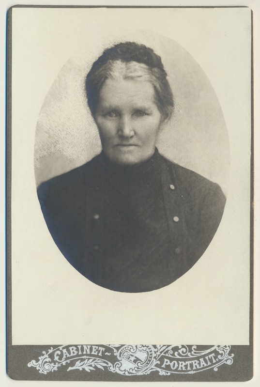 foto, Liis Junkur, kolonel Jaan Junkur'i ema, 1910