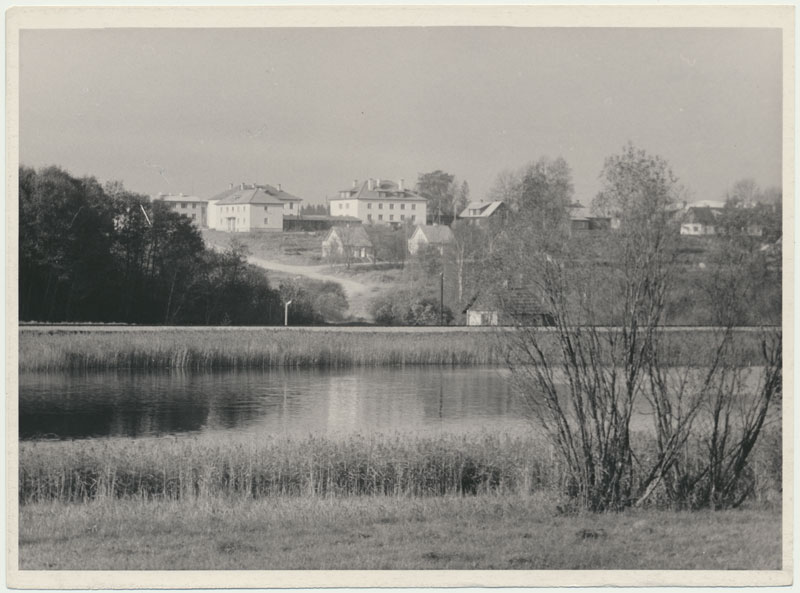 foto, Viljandimaa, Ramsi, üldvaade, 1961, foto A. Kiisla