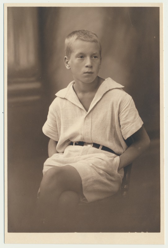 foto, Olev Kukk, 6/7 portree, u 1924, foto A. Kukk