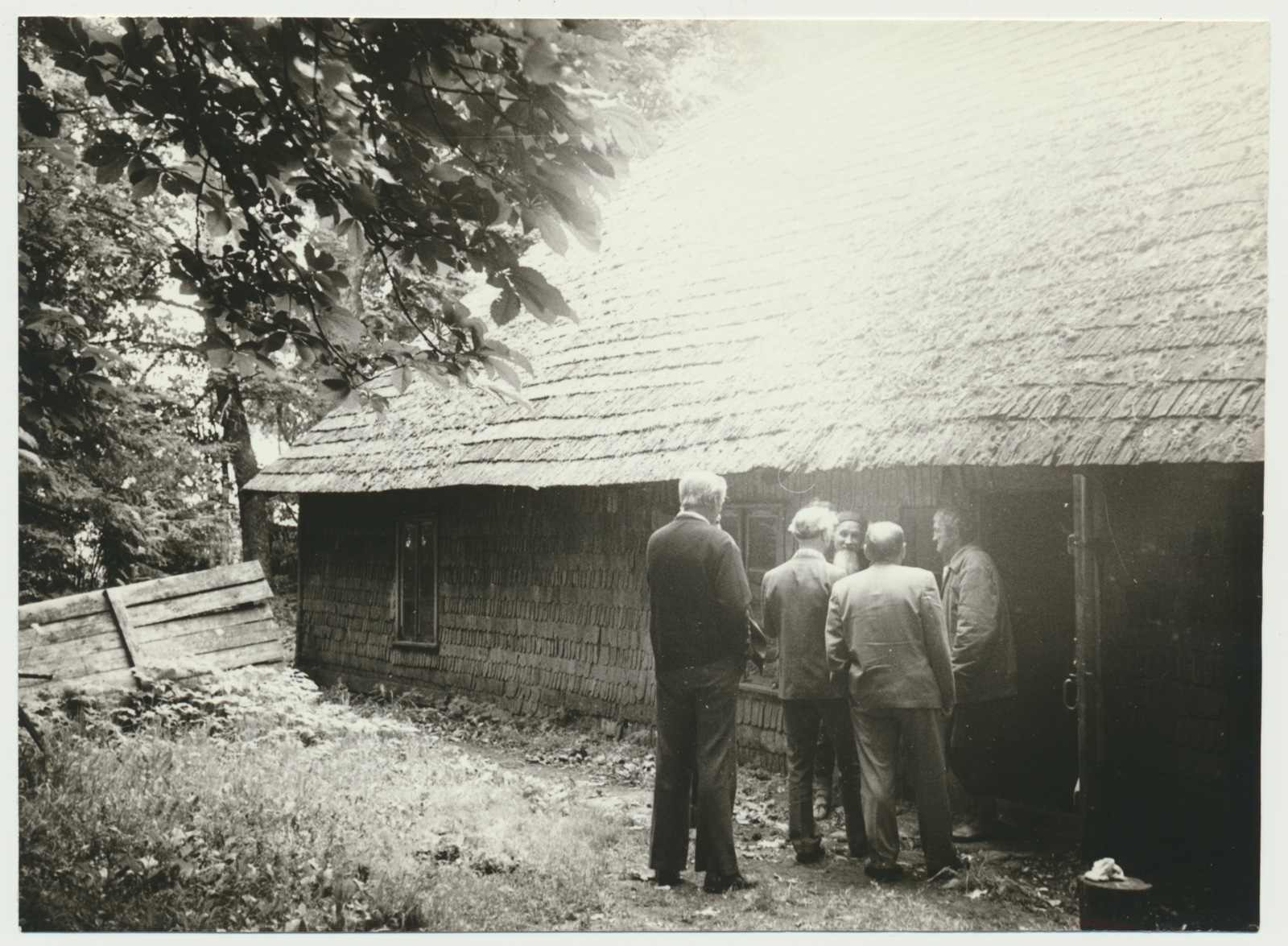 foto, Viljandimaa, Kõpu, Langermurru talu, kogumisretk, 1977, foto L. Vellema