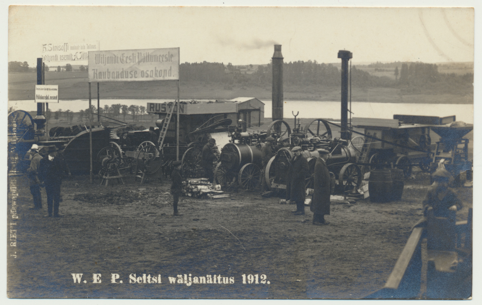 foto, Viljandi Eesti Põllumeeste Selts'i näitus, 1912, foto J. Riet