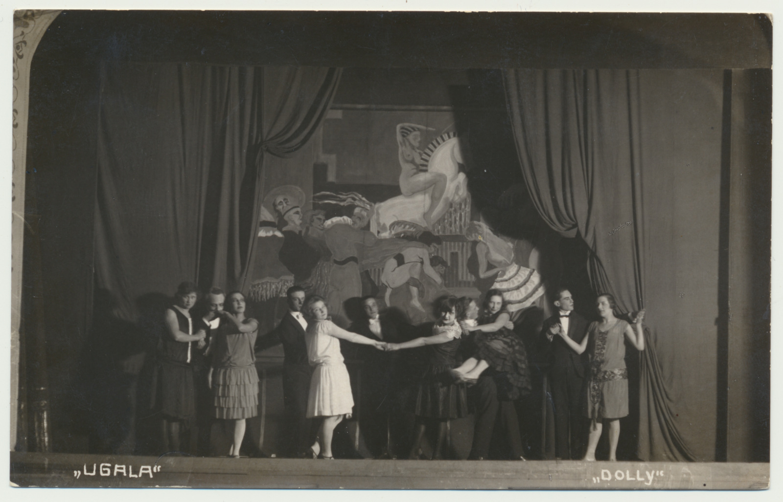 foto, Viljandi, teater Ugala, operett "Dolly", 1928