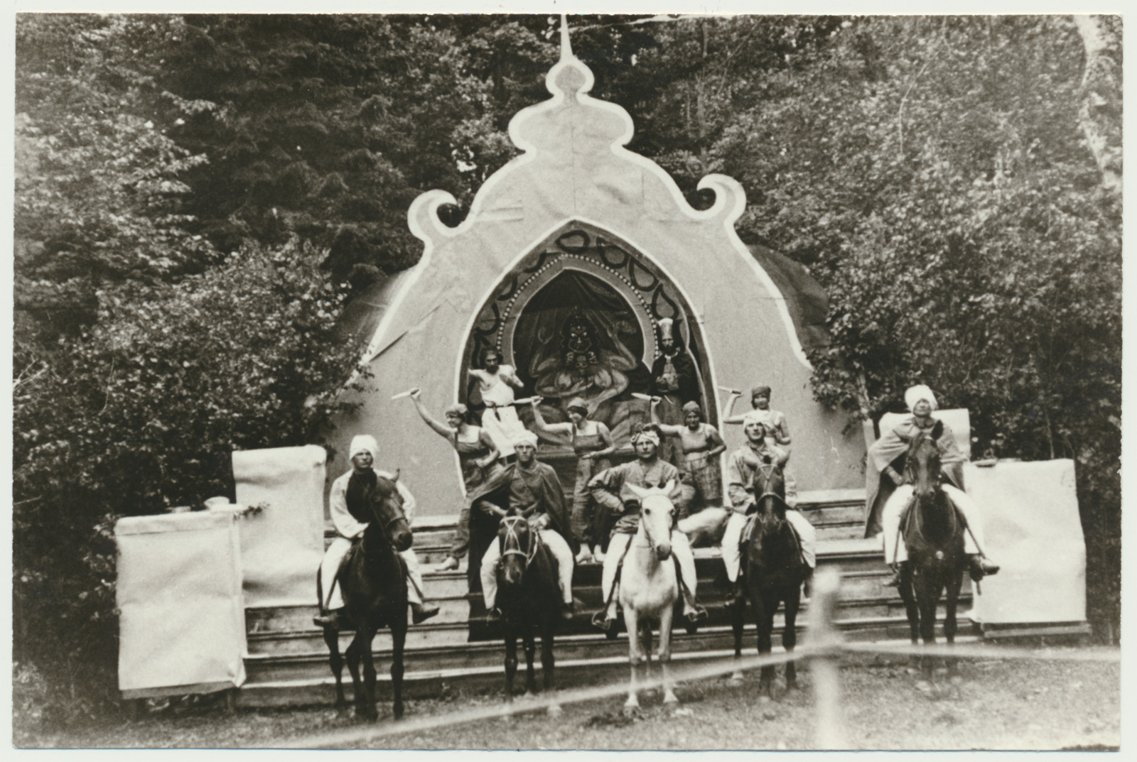 fotokoopia, Viljandimaa, Kõpu, isetegevusteater, vabaõhuetendus "Ohver", 1923
