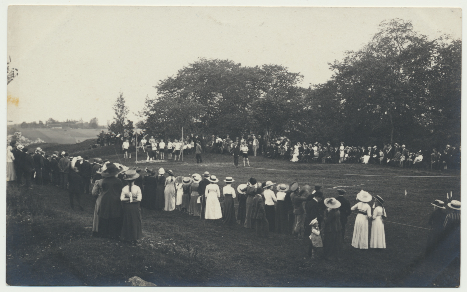 foto, Viljandi, spordivõistlused 1. Kirsimäel, 1913