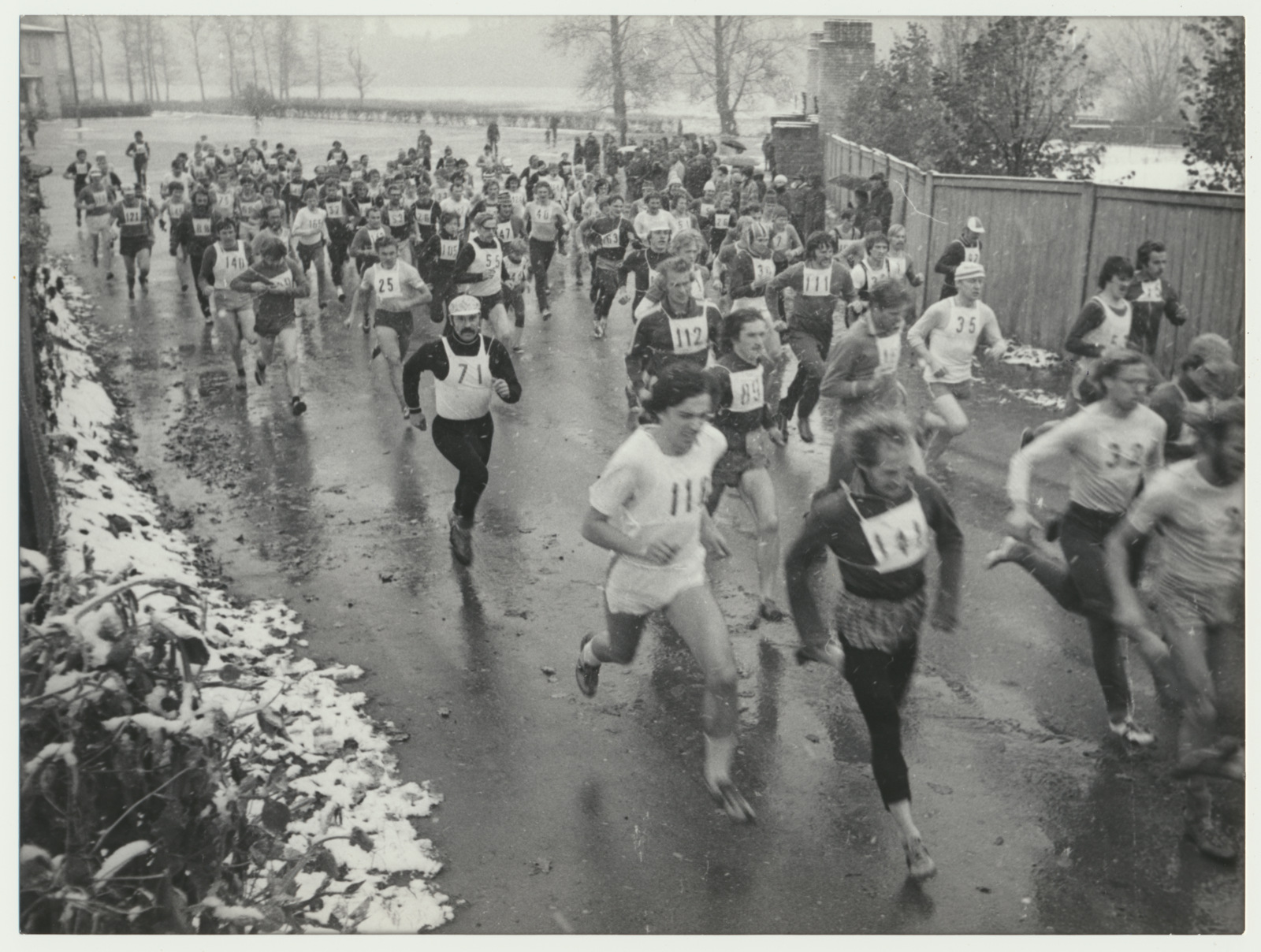 foto, Ümber Viljandi järve jooks, 1978, foto E. Veliste
