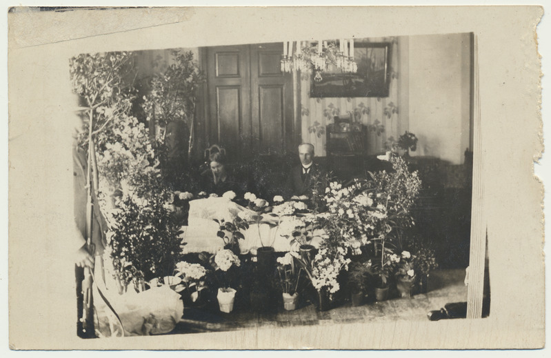 foto, Viktor Anderson'i kirst, tema vanemad, juuni 1919