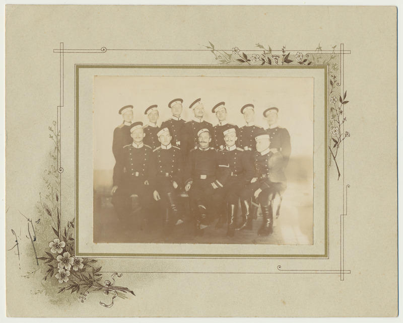 foto, Vilno sõjakool'i kadetid, sh J. Junkur, u 1912