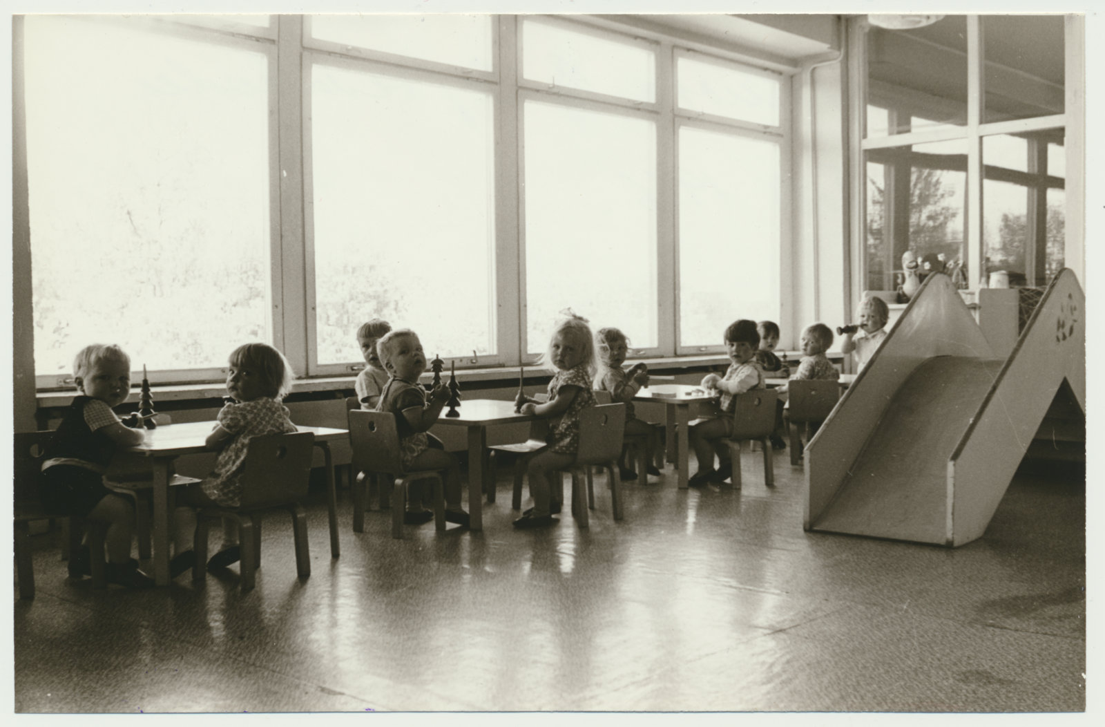 foto Abja-Paluoja lastepäevakodu (lasteaed), mängutuba 1976 foto L.Vellema