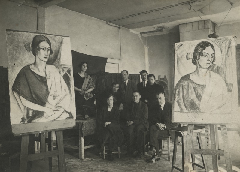 K Mägi ateljee kunstikool "Pallases" 1923. a.