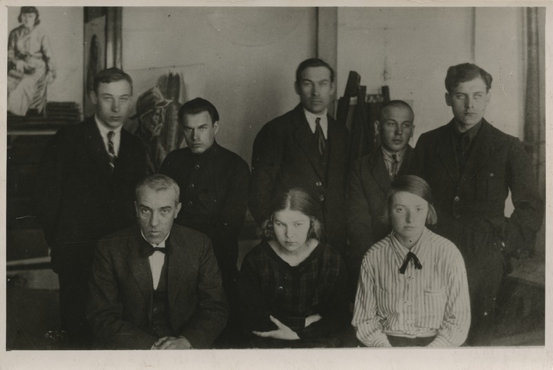 K. Mägi ateljee 1923. a.