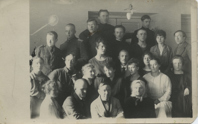 Kunstikooli "Pallas" õpilasi 1920. a.
