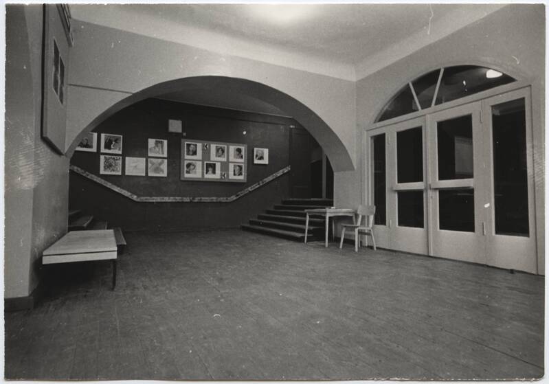 foto, Viljandi, Posti tn 6, kino Täht, sisevaade, fuajee, u 1975