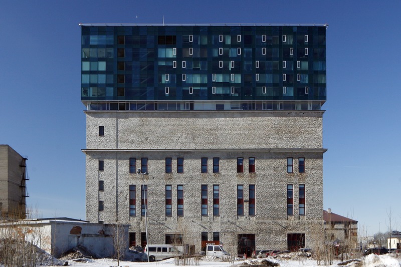 Tallinna tselluloosivabrik ja nn Fahle maja. Arhitektuuribüroo KOKO