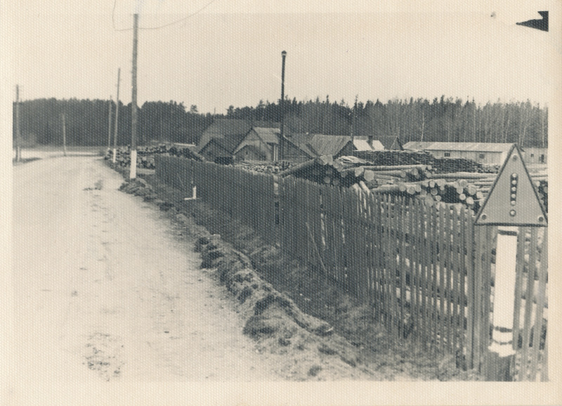 Võru - Kubja. Võru Puidutööstuskombinaadi saeveski