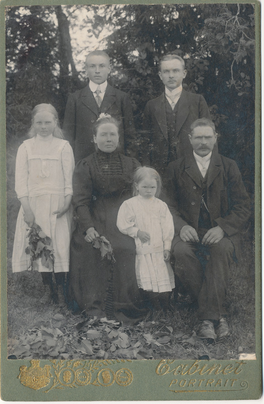 Fritz Peterson koos lähimate sugulastega
