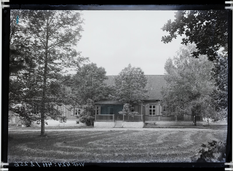fotonegatiiv, Viljandi khk Vana-Võidu mõis, vana peahoone, 1904, foto J. Riet