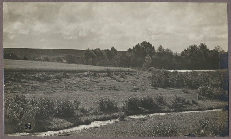 foto albumis, Viljandi, Uueveski oja, u 1910, foto J. Riet