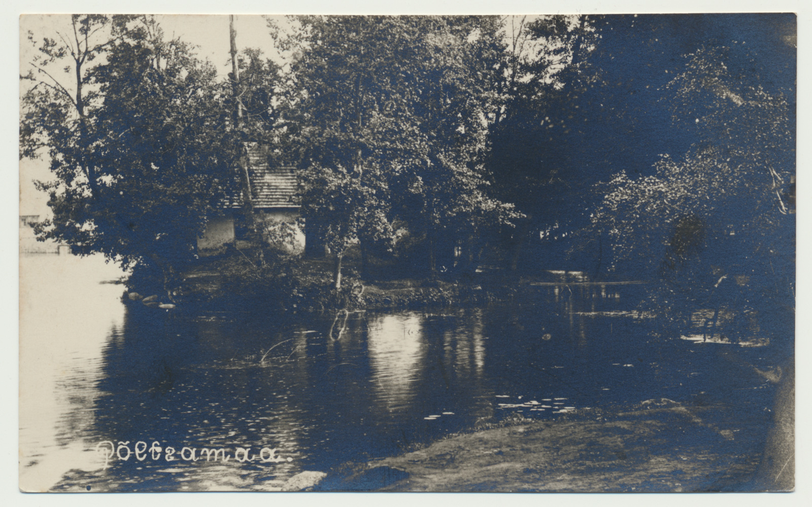 foto, Põltsamaa, saunasaar?, u 1925, foto A. Mik