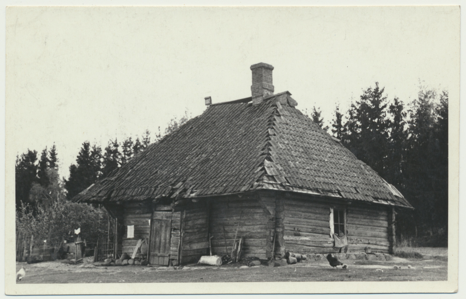 foto Tarvastu kihelkonna vaestemaja 1954 foto L. Vellema