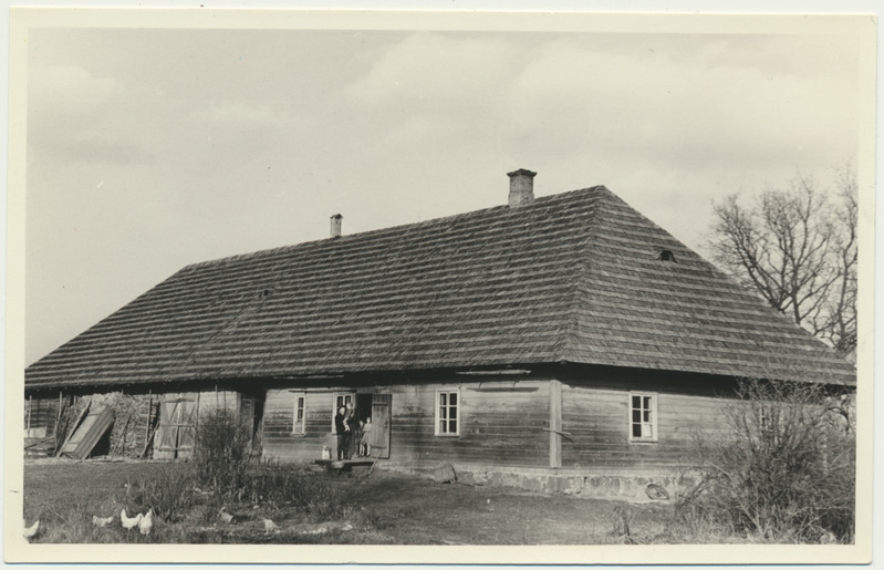 foto Karksi khk Pöögle v Lopa talu 1957 foto L. Vellema