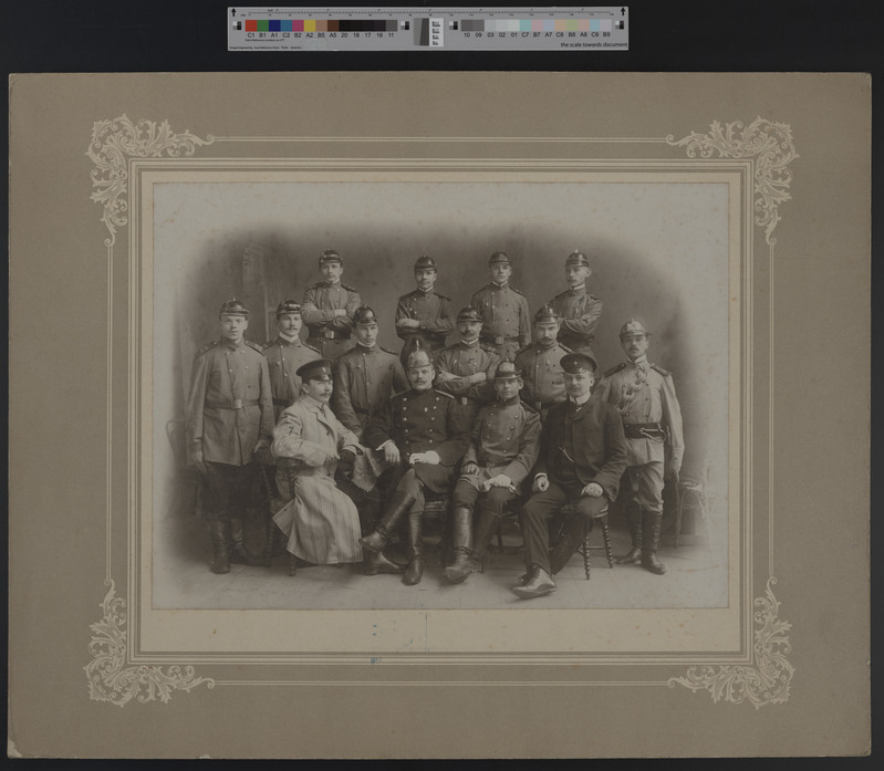 pappalusel foto  Viljandi Vabatahtlik Tuletõrje Ühing, Poesellide komando u 1909