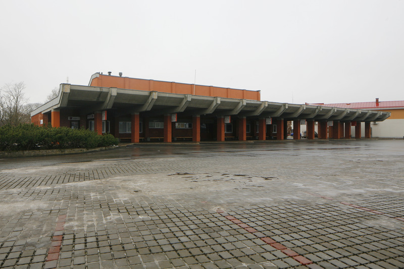 Kuressaare bussijaam. Arhitekt Maie Penjam