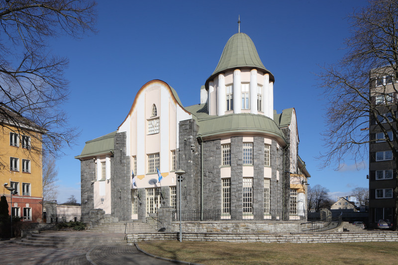 Perekonnaseisuamet, nn Õnnepalee, endine Lutheri villa Tallinnas. Arhitektid Vassiljev ja Bubõr