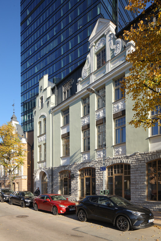 Tallinna ärikeskus. Maakri kvartal. Kõrghoone ja tööstushooned (arhitekt Jacques Rosenbaum)