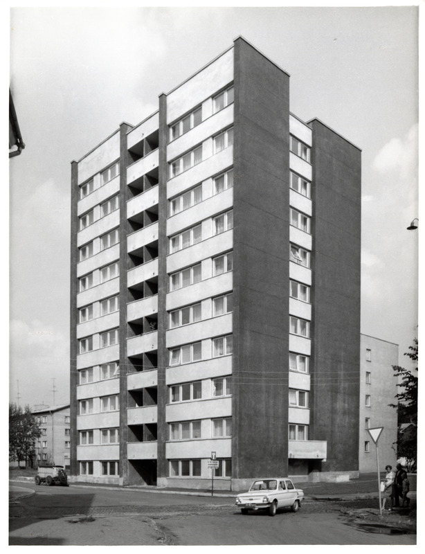 EKP funktsionäride korterelamu Tallinnas Virmalise 9. Arhitekt Paul Madalik