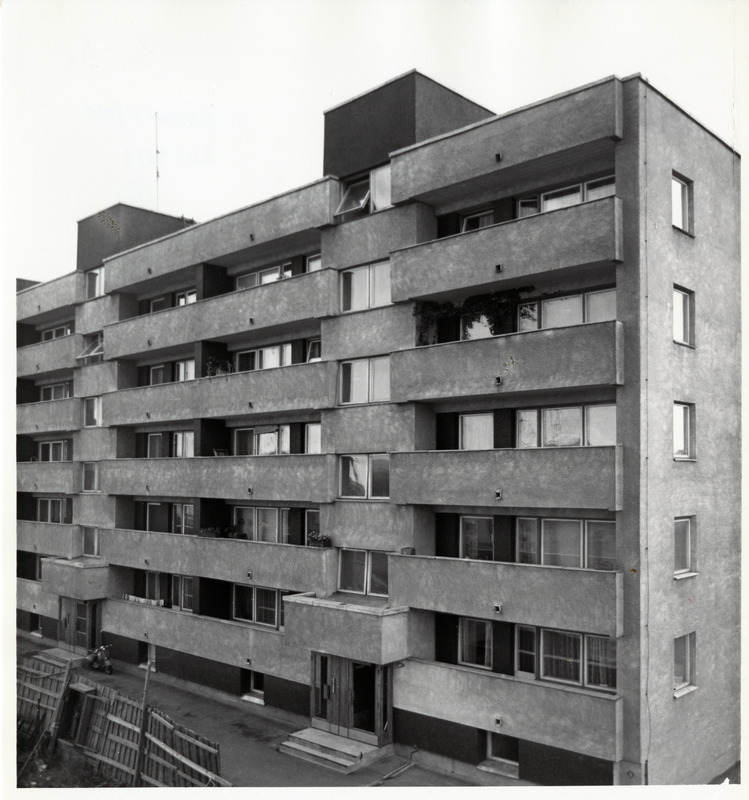 EKP funktsionäride korterelamu Tallinnas Virmalise 7. Arhitekt Paul Madalik
