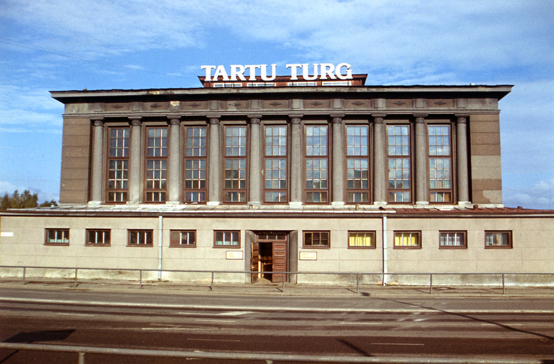 Tartu turg / turuhoone. Arhitekt Voldemar Tippel