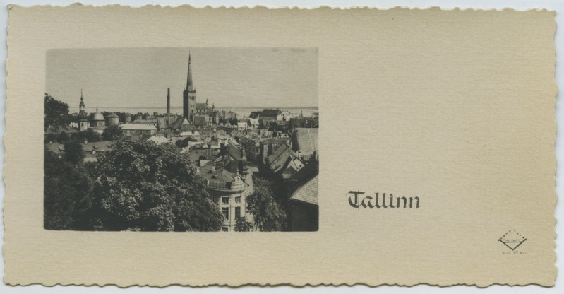 Tallinn, vaade vanalinnale Toompealt