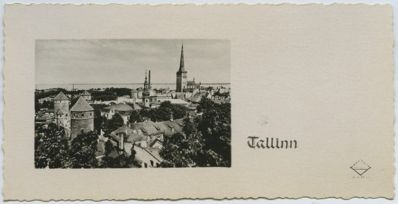 Tallinn, vaade Toompealt vanalinnale